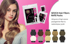 Sevich Hair Building Fibers For Men & Women Dark Brown 25g Fill In Fine Or Thinning Hair Instantly Thicker Fuller Looking Hair