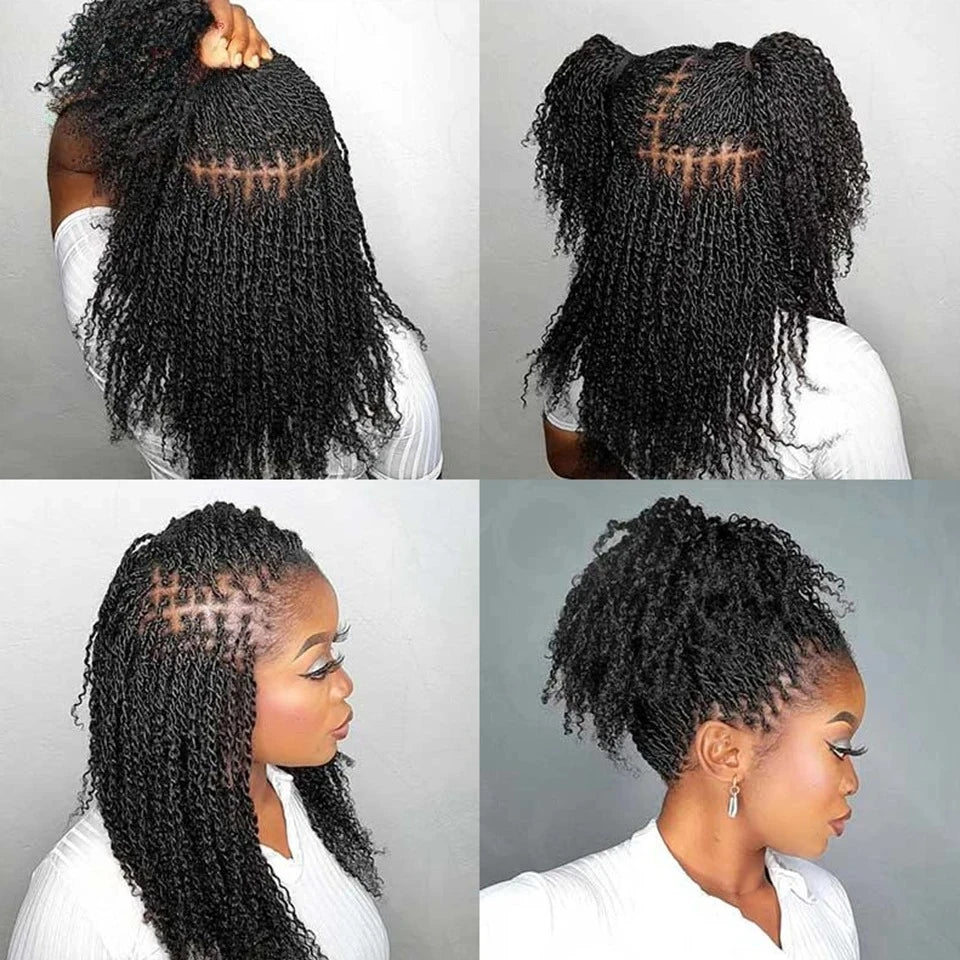 Brazilian QVR Afro Kinky Bulk Human Hair For Braiding Dreadlock Hair 50g/pc Virgin Natural Brown Remy Human Hair Debut Extension