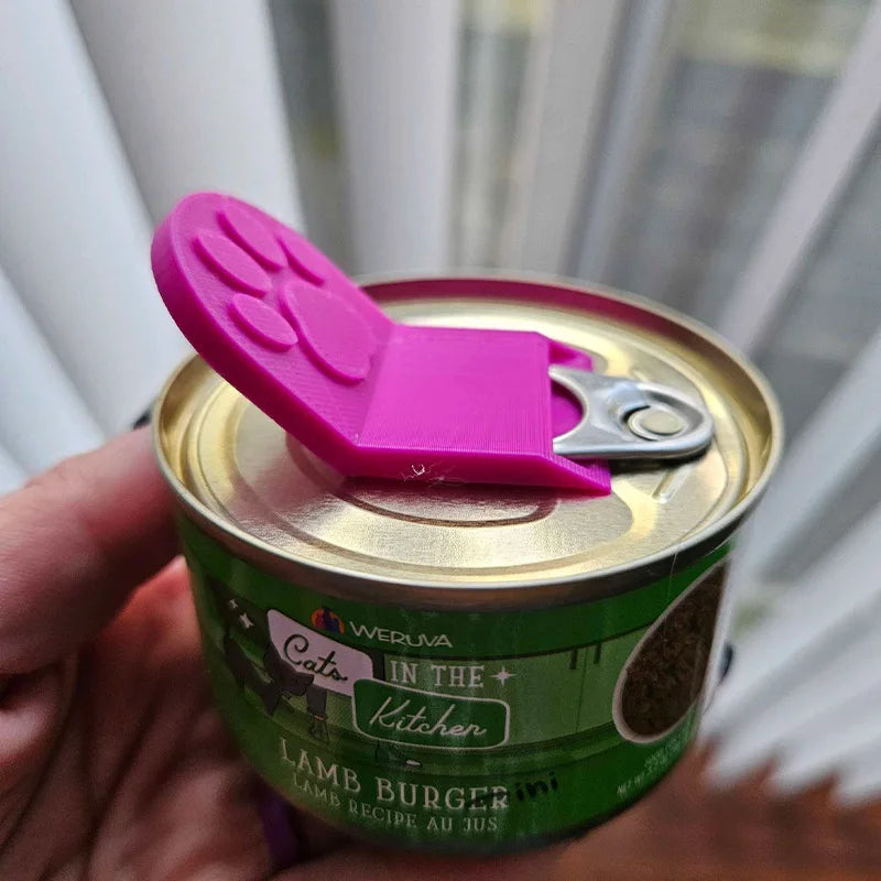 Pet Canned Food Opener Cat Dog Canned Opening Puppy Feeding Mixing Pet Wet Food Corkscrew Dog Accessories