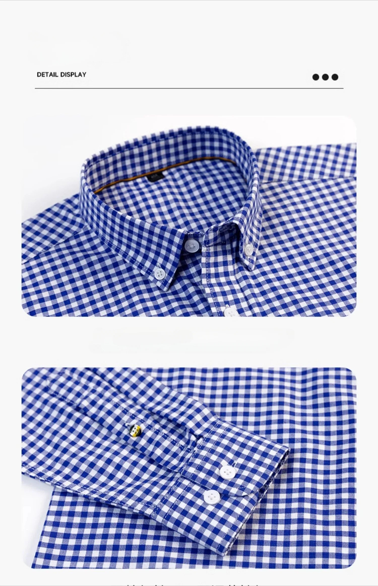 New In Shirt 100%Cotton Fashion Long Sleeve Shirts for Man Slim Fit Formal Plian Shirt Soft Casual Office Designer Plaid Clothes