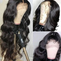 Black Body Wave Brazilian Human Hair Wigs Pre Plucked Hairline Hd Transparent Lace Front Wig 13x4 13X6 HD Lace Frontal Wig