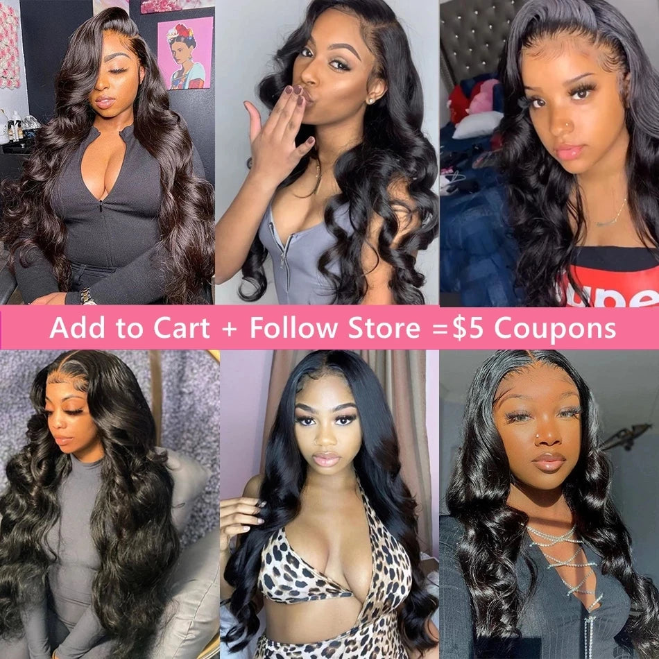30 40 Inch 13x4 13x6 Hd Body Wave Lace Front Wigs Pre Plucked Loose Wave Lace Frontal Wig Water Wave Human Hair Wigs For Women