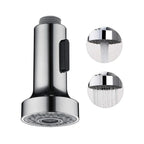 Pull Down Faucet Replacement Head 2 Function Mode Kitchen Faucet Pull Out Sprayer Head G1/2 for Kitchen Tap Sprayer Replacement