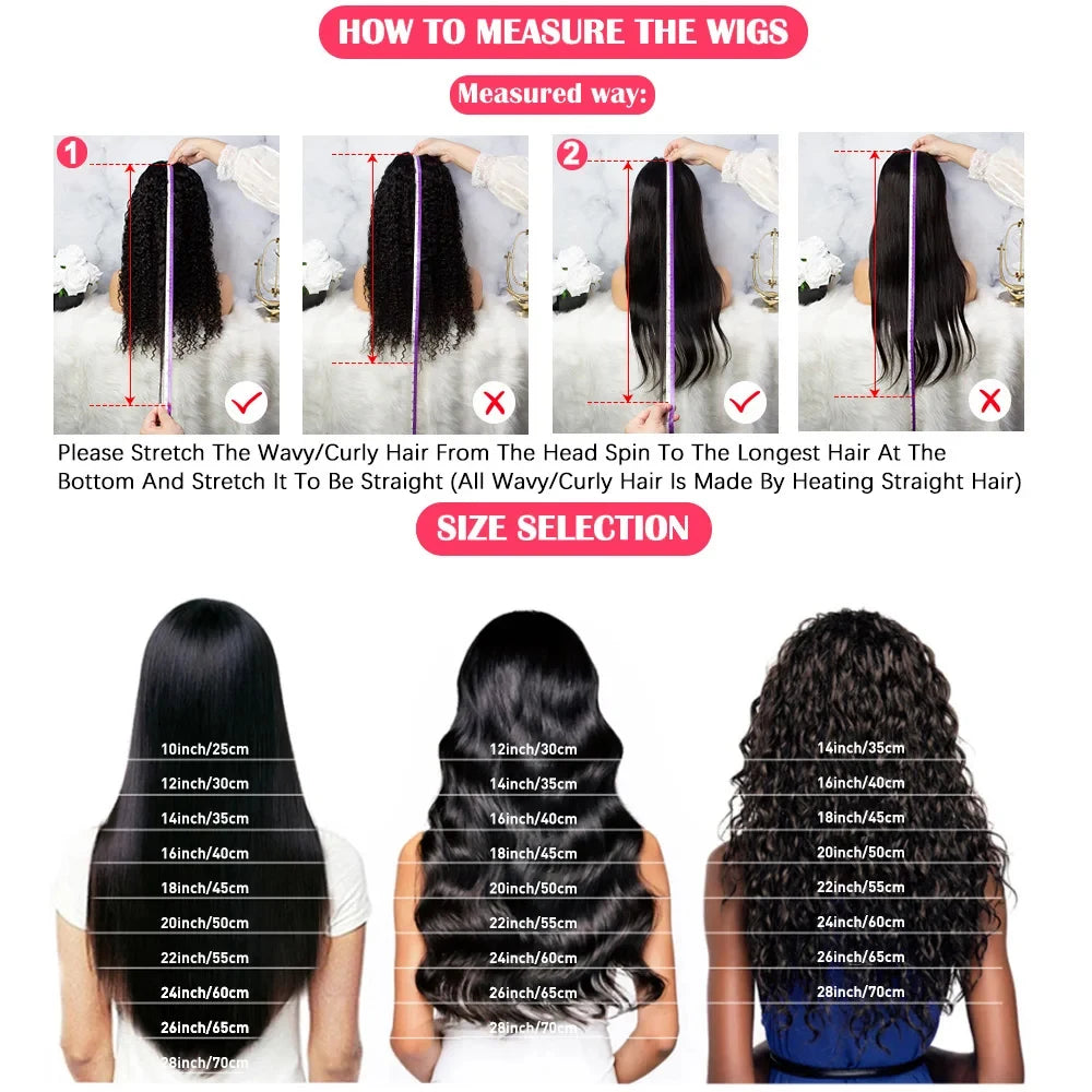 46 Inch Long Straight Blonde 613 HD Lace Frontal Human Hair Wig 13x4 Lace Front Colored Wig 13x6 Human Hair Wigs For Women