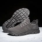Men's shoes Four Seasons new plus size Flying weaving Lightweight Breathable Casual Sports Shoes Soft Sole Outdoor Running Shoes