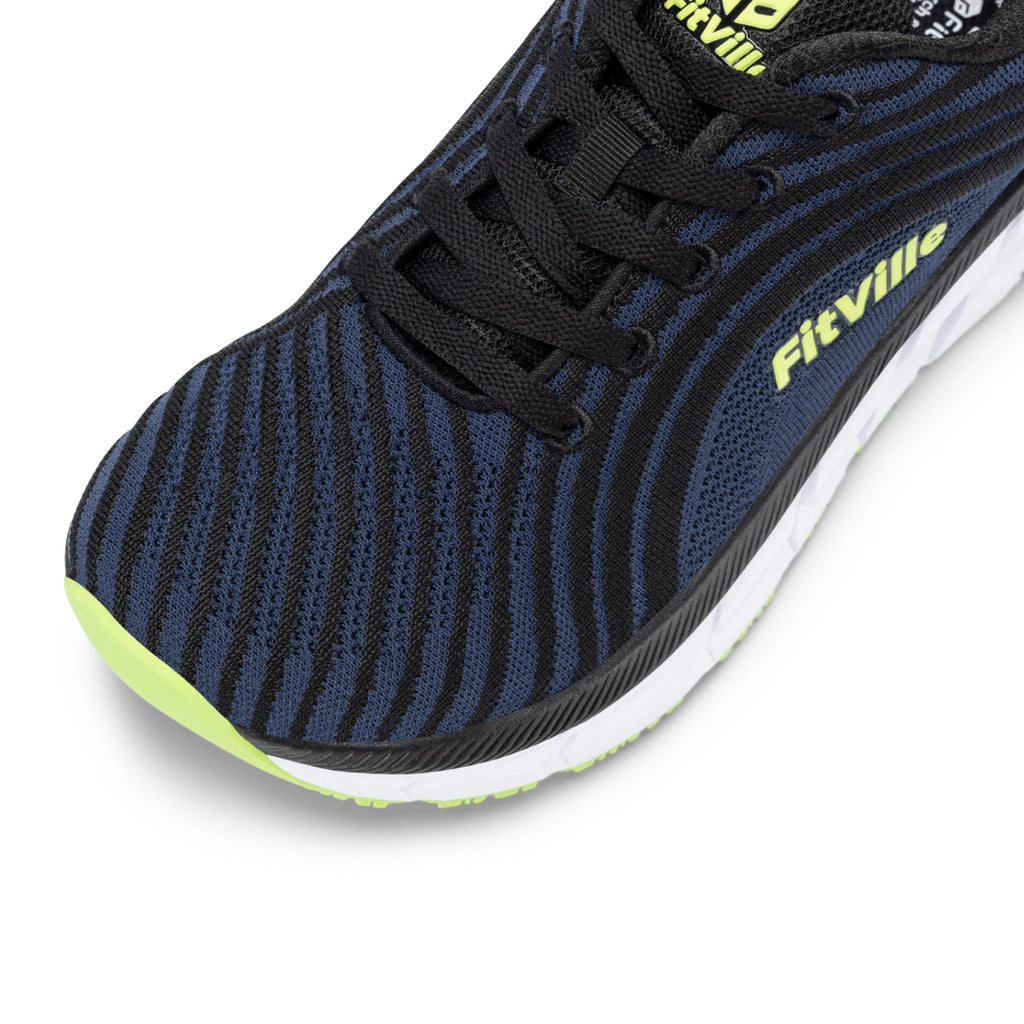 FitVille Wide Toe Box Shoes For Women Breathable Wide Fit Running Shoe Lightweight for Swollen Feet with Cushioned Relief Pain
