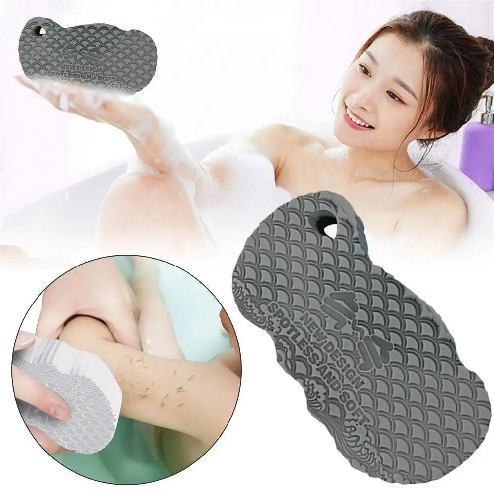 1/4Pcs 3D New Soft Sponge Body Scrubber Bath Exfoliating Scrub Sponge Super Soft Bath Body Bath Sponge Dead Skin Remover