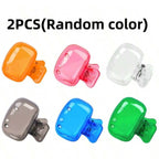 2/4Pcs Travel Toothbrush Toothbrush Protector Cap Brush Pod Case Portable Plastic Clip for Home Travel, Camping, School, Busines