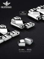 OUPINKE Original Stainless Steel Watchband for Men Watch Universal Watch Strap