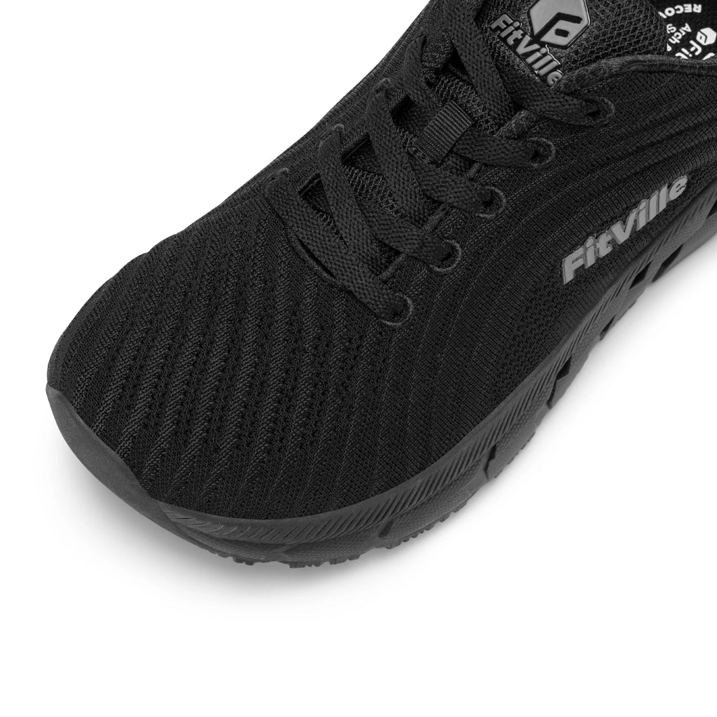 FitVille Wide Toe Box Shoes For Women Breathable Wide Fit Running Shoe Lightweight for Swollen Feet with Cushioned Relief Pain