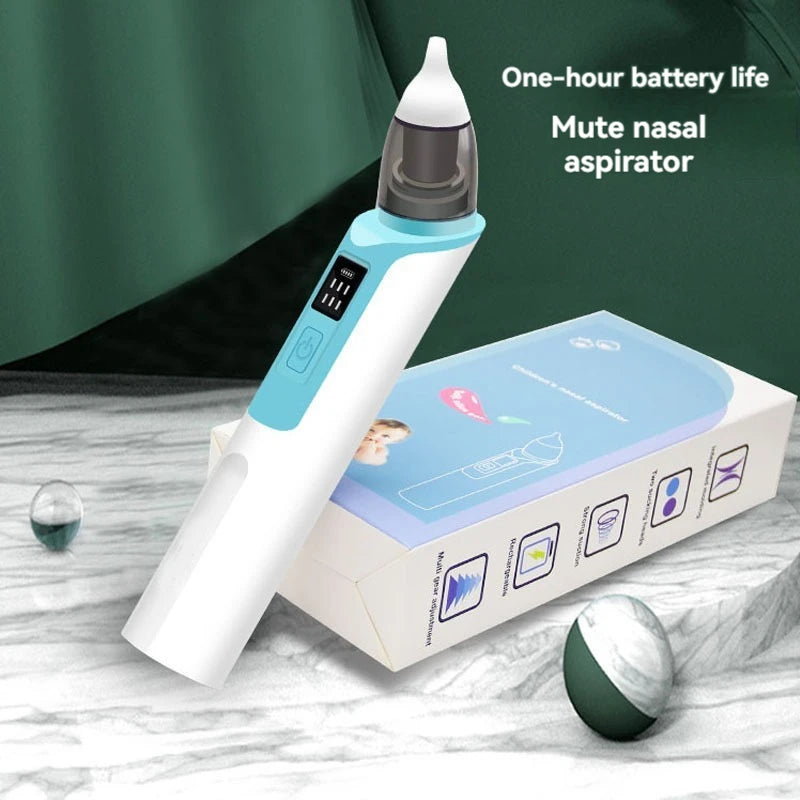 2025 New Pattern Baby Electric Nasal Aspirator Charging Version Newborn Baby Nasal Aspirator Suck Out Prevent Nasal Congestion