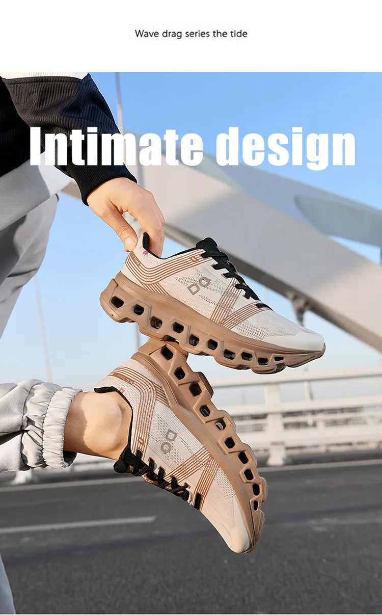 Marathon Sports Running Shoes Men Breathable Lightweight Sneakers Comfortable Athletic Nonskid Leisure Outdoor Sneakers for Men