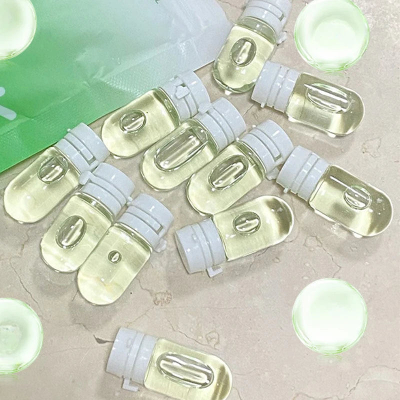 20/10pcs Leak-Proof Travel Bottle for Makeup Remover Lotion Portable Dispenser Essence Bottled Separately Cosmetic Containers