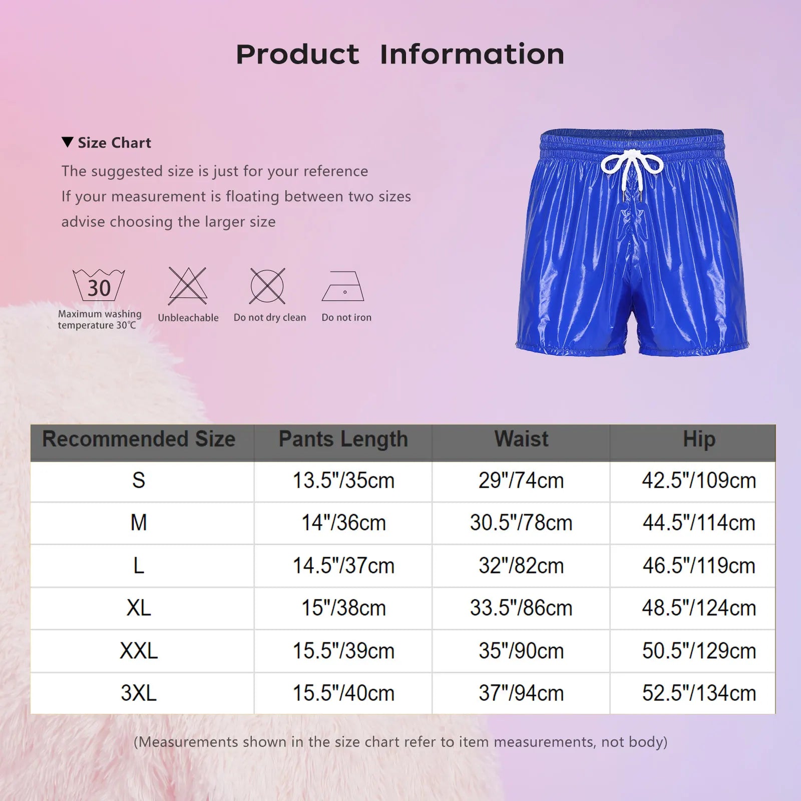 Men's Swimsuit Shiny Boxer Shorts Drawstring Waist Athletic Bottoms Elastic Waistband Built-in Briefs Swimming Trunks Swimwear