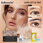 Lash Fast Lift And Tint Kit Professional Eyelash Perm Kit 2 in 1 Lashes Tint Brow Lashes Tint Brow Dye Eyes Makeup Tools
