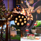 Flameless LED Electronic Candle Dropping Wax Tea Light Realistic Flames Led Lamp Christmas Halloween Wedding Home Decor