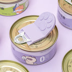 Cute Non-Slip Grip Cat Food Can Opener Easy-Clean Ergonomic Bottle Opener Cat Paw Plastic Canned Food Opener Cat Food Cans