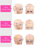 38 40 Inches 613 HD Lace Frontal Wigs 13x4 13x6 360 Honey Blonde Brazilian Straight Lace Front Frontal Human Hair Wigs for Women