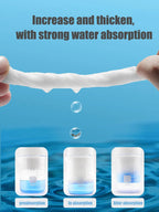1 Pack 30 Count Thickened Disposable Face Towel 100% Cotton Soft Fabric Travel Cleansing Dry Wet Makeup Remover Pearl Cotton Reu