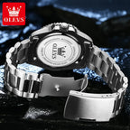 OLEVS Watches 5885 Mens Watch Original High Quality Quartz Watch Waterproof Luminous Calendar  Watches For Men Box Gifts Reloj