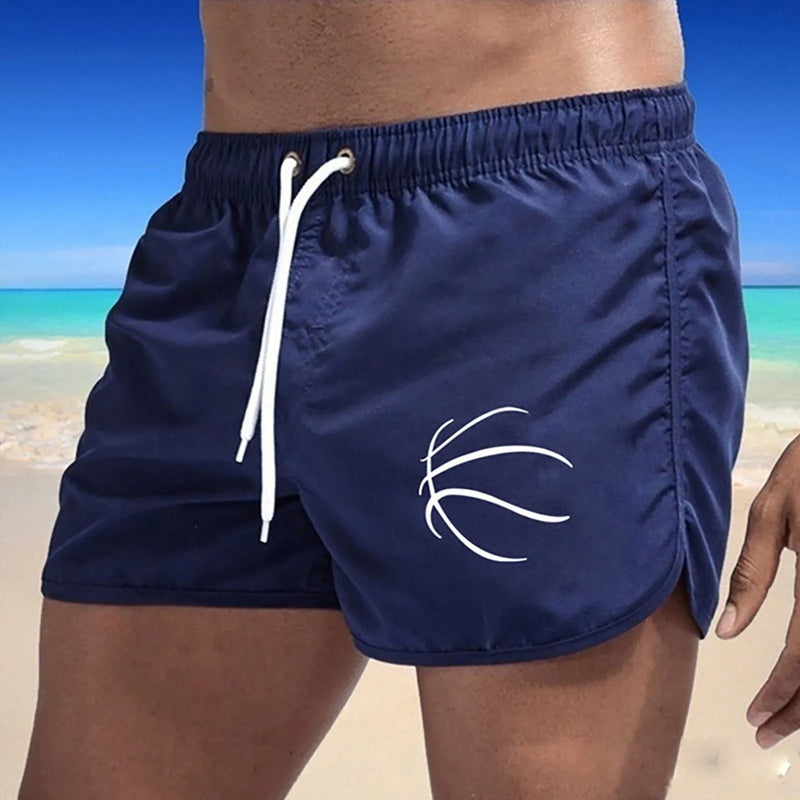 Men's Spring And Summer Splicing Swimming Trousers And Sexy Swimwear Men Swimming Shorts Breathable Fit Beach Shorts Swimwear