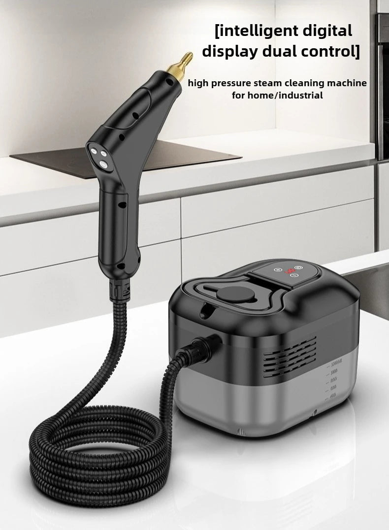 2500W Household high pressure steam cleaner Portable Handheld cleaner Air conditioner Kitchen Car Hood Steam Cleaning machine