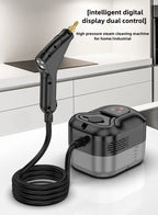 2500W Household high pressure steam cleaner Portable Handheld cleaner Air conditioner Kitchen Car Hood Steam Cleaning machine