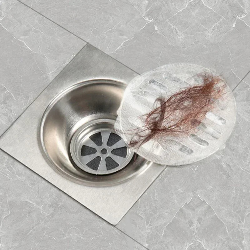 Disposable Sink Filter Mesh Bag Sink Strainer Drains Hole Anti-blocking Garbage Net Bags Kitchen Food Waste Collecting Filter