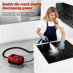2500W Portable Handheld Steam Cleaner High-Temperature 1200ML Adjustable 105°C 6 Levels 20 Accessories With Brush Heads