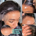 40 42 Inch Straight Human Hair Wigs 13x4 13x6 HD Lace Frontal Wigs For Women Glueless Bone Straight Lace Front Human Hair Wigs