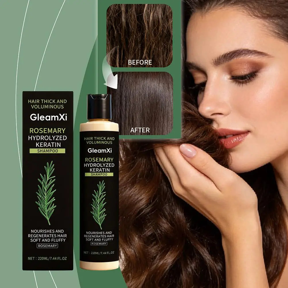 Rosemary Hair Growth Shampoo Organic Rosemary Oil for Hair Growth, Natural Anti Loss Thickening Shampoo for Thinning Hair
