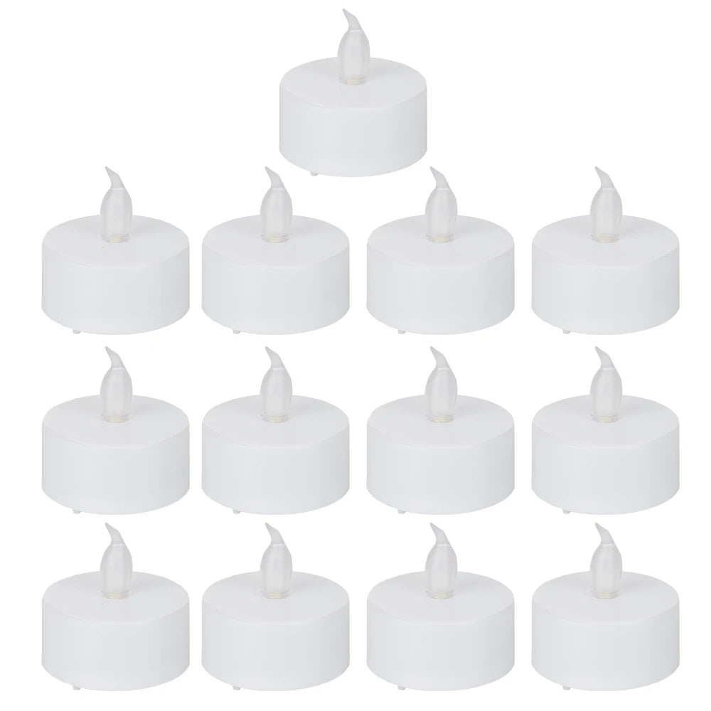 For Bambu Lab LED Flame Tea Light Candle Set 3D Printing Model for Bambulab Creality Elegoo 3D Printer Accessories KC008/KC017