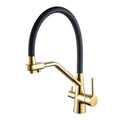 360 Rotate 3-in-1 Kitchen Sink Faucet Water Filter Tap Purification Mixer for Hot Cold and Purified Drinking Water