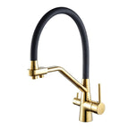 360 Rotate 3-in-1 Kitchen Sink Faucet Water Filter Tap Purification Mixer for Hot Cold and Purified Drinking Water