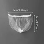 100/200 Disposable Kitchen Sink Filter Sewer Drain Anti-blocking Garbage Bag Pool Leak Mesh Bag Mesh Strainer Sink Garbage Net