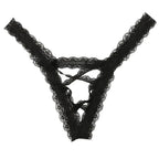 Sexy G-String Lingerie Thongs For Women Lace Flowers Hollow Out Low Waist Underwear Panties T-Back Intimates Cotton Lingerie