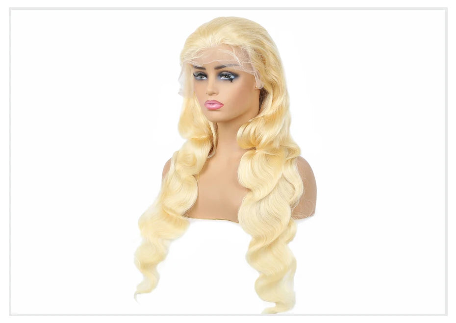 30 40 Inch 613 Human Hair Wig 13x6 Hd Lace Frontal Wigs For Women Body Wave 360 Wigs Human Hair Honey Blonde 13x4 Lace Front Wig