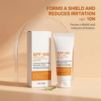 SPF 100 Sunscreen Instant Sun Protect Broad Spectrum UVA & UVB Protection Wateproof Non-Greasy Sunblock For Beach Outdoor Sports