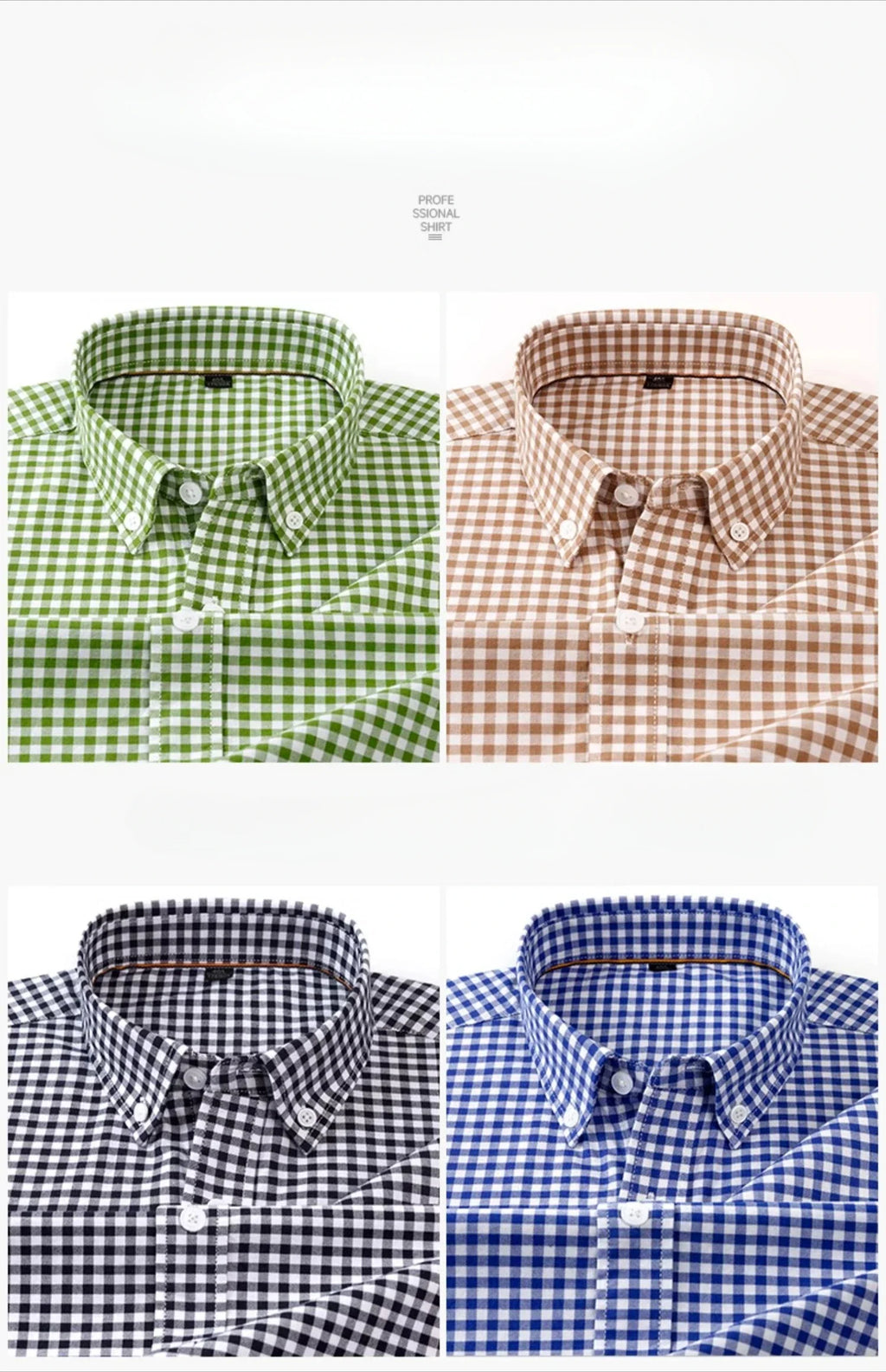 New In Shirt 100%Cotton Fashion Long Sleeve Shirts for Man Slim Fit Formal Plian Shirt Soft Casual Office Designer Plaid Clothes