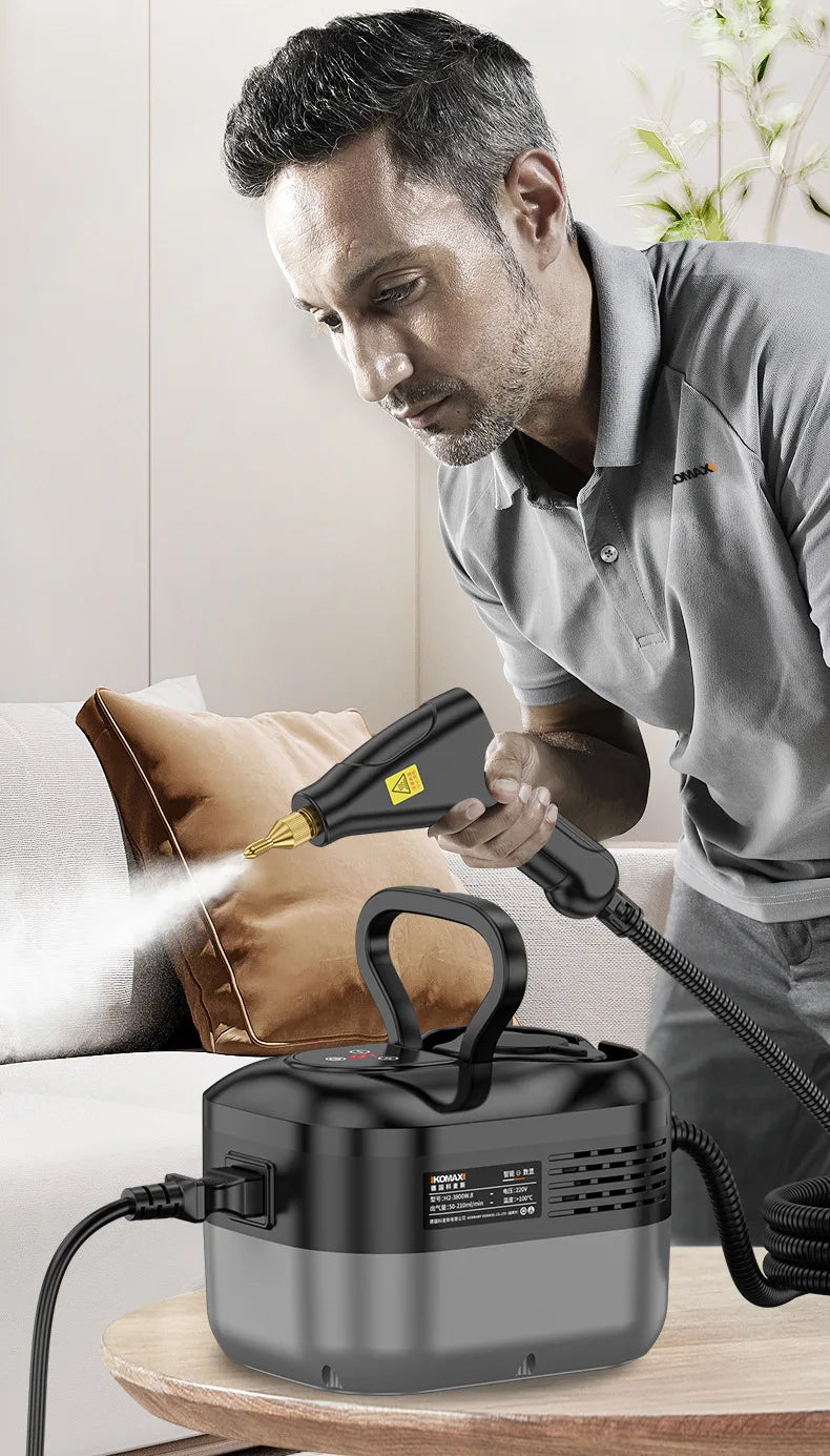 2500W Household high pressure steam cleaner Portable Handheld cleaner Air conditioner Kitchen Car Hood Steam Cleaning machine