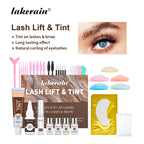 Lash Fast Lift And Tint Kit Professional Eyelash Perm Kit 2 in 1 Lashes Tint Brow Lashes Tint Brow Dye Eyes Makeup Tools