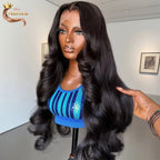 Raw Peruvian Body Wave 180% Density 30 32 inch 13x6 HD Lace Front Human Hair Wigs 13x4 Frontal Wigs Women Glueless Closure Wigs