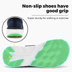 FitVille Men's Sports Shoes Extra Wide Running Walking Shoes for Men Comfort Casual Men Sneakers Lightweight Cushioned Footwear