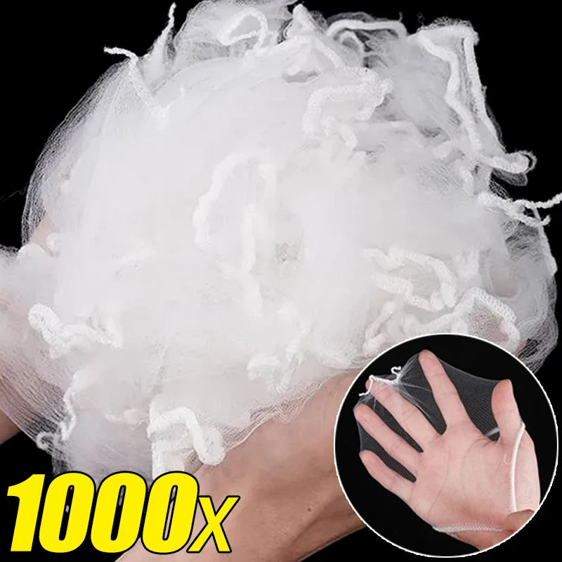 Disposable Sink Filter Mesh Bag Sink Strainer Drains Hole Anti-blocking Garbage Net Bags Kitchen Food Waste Collecting Filter