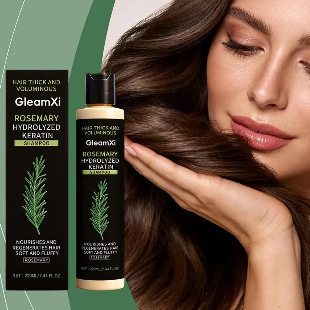 Rosemary Hair Growth Shampoo Organic Rosemary Oil for Hair Growth, Natural Anti Loss Thickening Shampoo for Thinning Hair