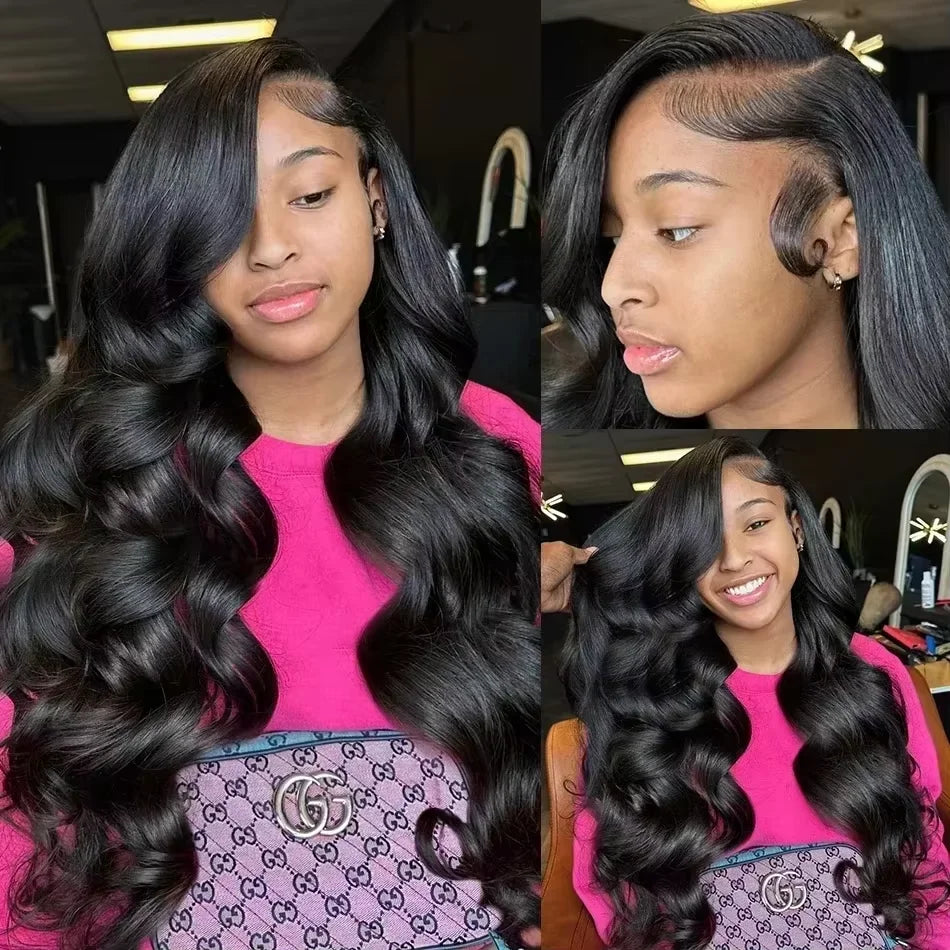 13x6 Body Wave HD Lace Front Vietnamese Virgin Human Hair Wigs 13x4 Lace Frontal Wig Pre Plucked 30 40Inch 4x4 Closure For Women