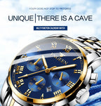 BINBOND 2pcs Couple Watches Fashion Top Brand Men Ladies for Quartz Watch Lover Waterproof Stainless Steel Watch Valentine Gift