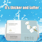 1/2/3 Pack Thickened Disposable Face Towel, Pearl Cotton, Wet And Dry, Travel, Cleansing, Makeup Remover, Extractor Face Towel