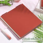 Grid Notepad B5 Sketch Book Notebooks Leaf Notebook Diary Flip Stationery Journal Writing Pads Office School Supplies