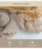 French Stone Wash Linen Throw Pillow Case Euro Sham for Bed,Custom Size Envelope Cushion Cover Decoration Pillowcase